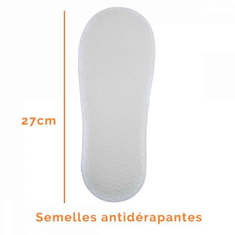 Lot de 50 chaussons premium pour femme jetables