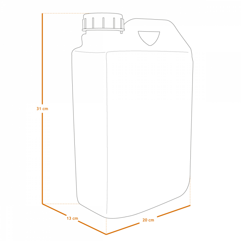 Bidon en plastique - 5 L