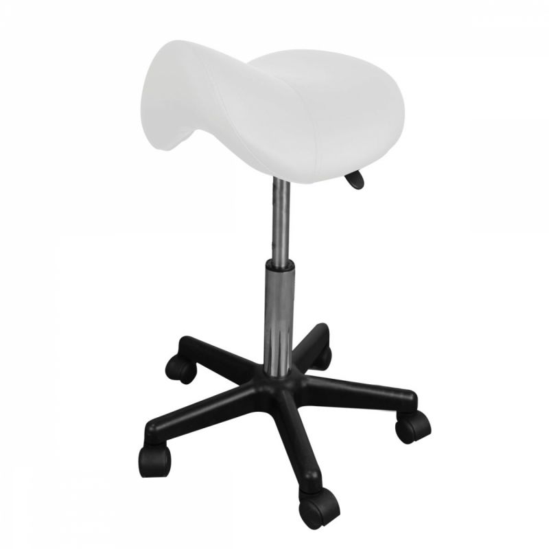 Alightup Tabouret de Bureau Tabouret roulettes avec Dossier, Tabouret à  roulettes Rotation à 360° (Elliptique Blanc) : : Cuisine et Maison