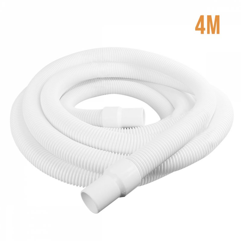 Tuyau flottant 2 embouts - ø 38 mm - 4 m - Blanc