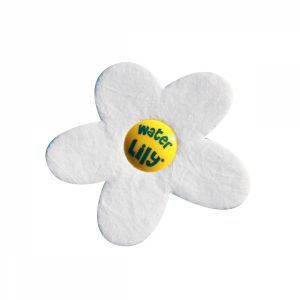 Boite de 6 fleurs absorbantes Water Lily