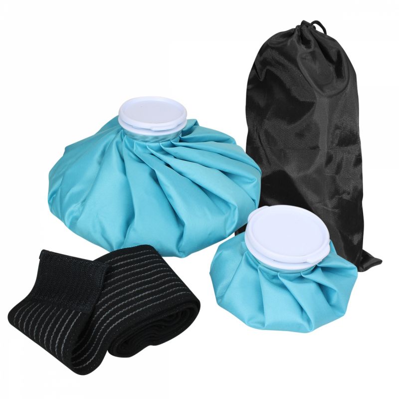 Kit de 2 poches de glace chaud-froid avec sangle