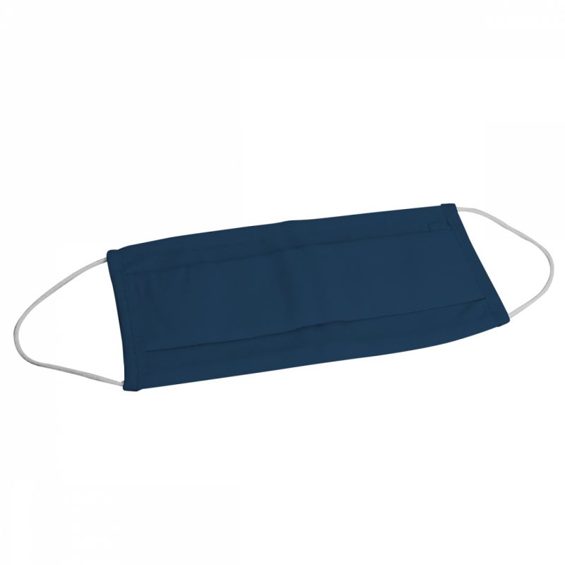 Masque de protection lavable en tissu - Bleu Marine