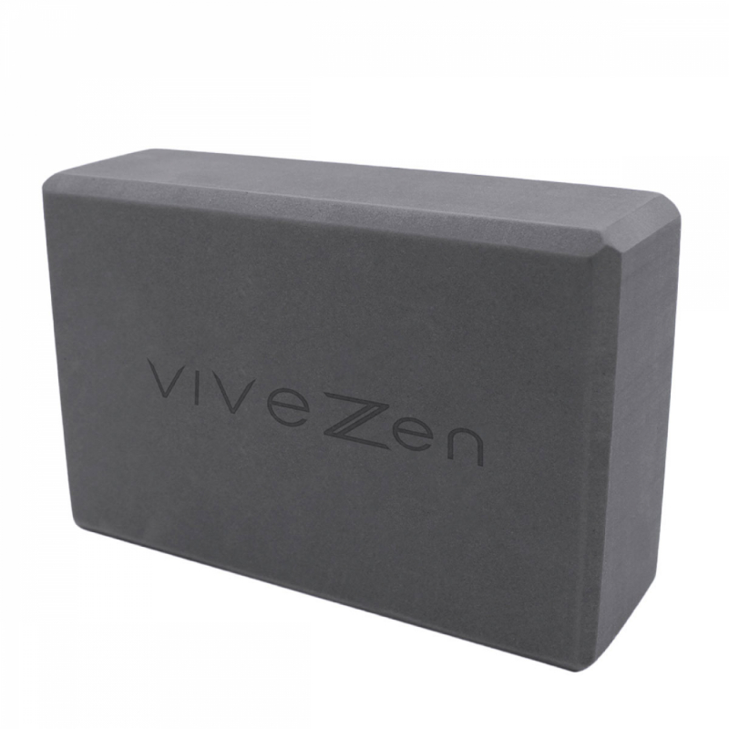 Brique de yoga - EVA - 200 g - Gris