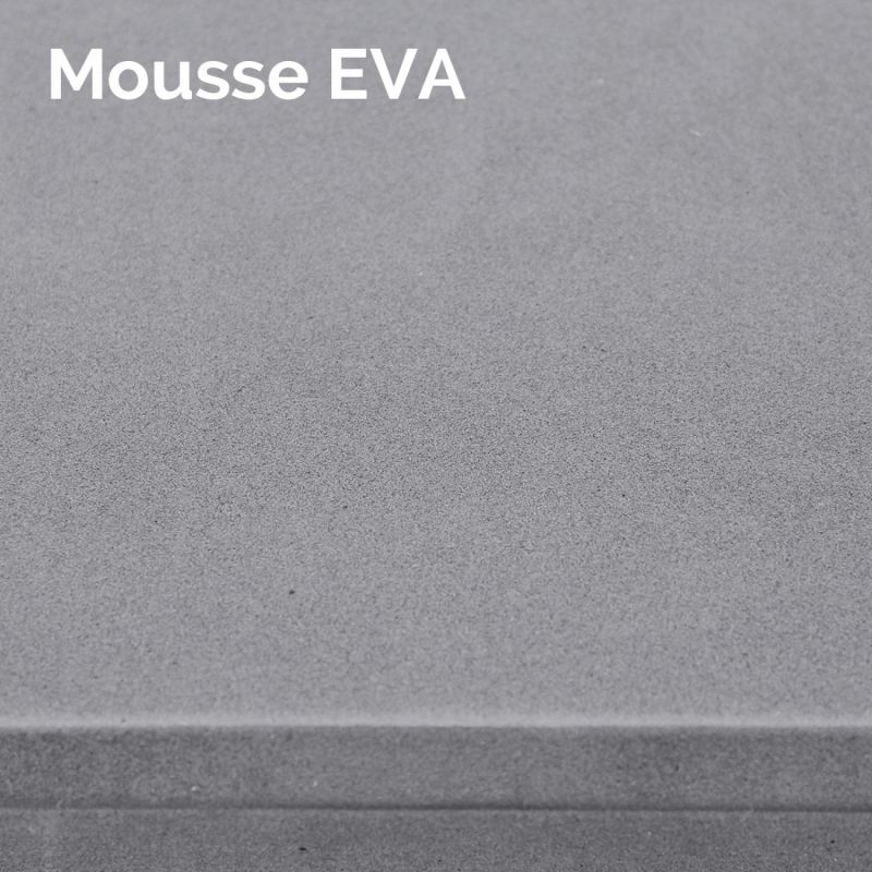 Brique de yoga - EVA - 200 g - Gris