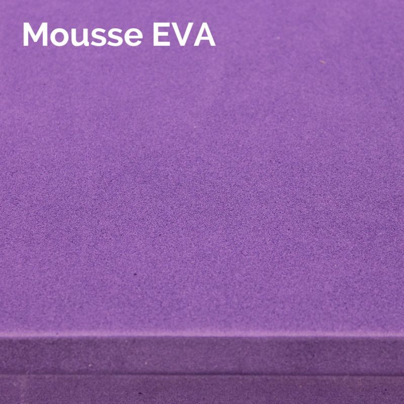 Brique de yoga - EVA - 200 g - Violet