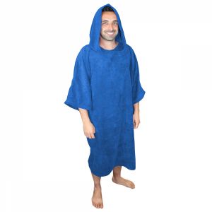 Poncho de bain - Adulte - Bleu