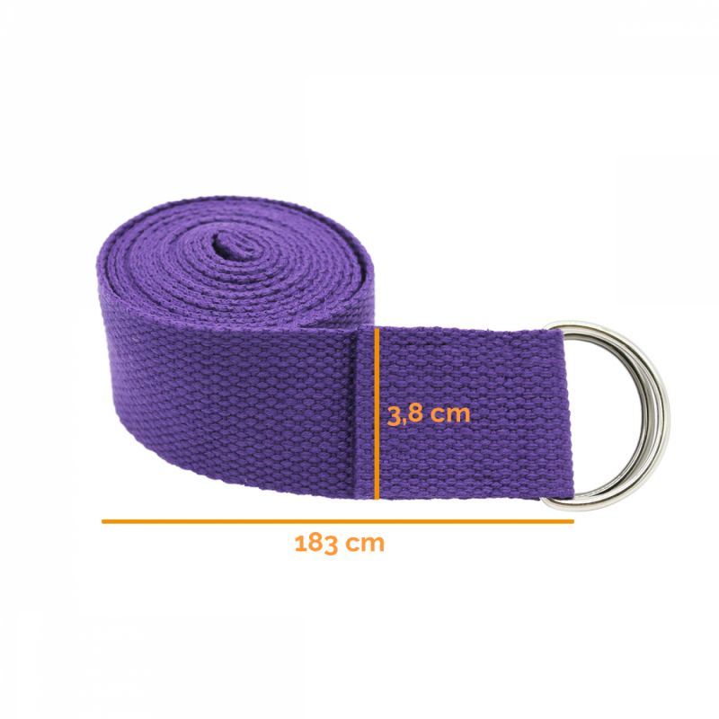 Sangle de yoga - Violet