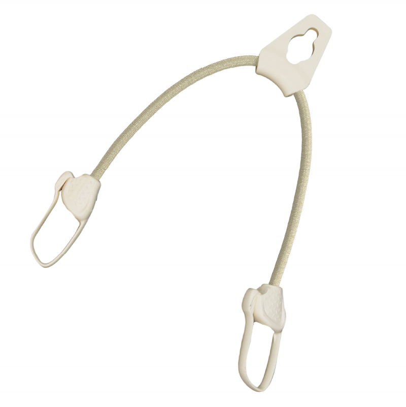 Lot de 10 sandows sécurisés et normés avec passant piton - Beige