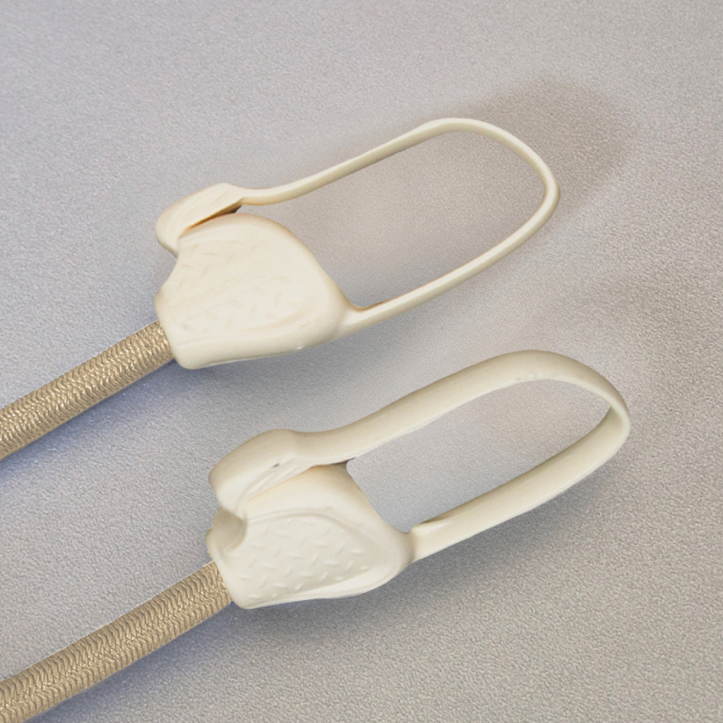 Lot de 10 sandows sécurisés et normés avec passant piton - Beige