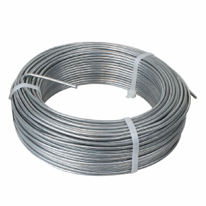 Fil de tension galvanisé - 100 m x 2.7 mm ø - Gris
