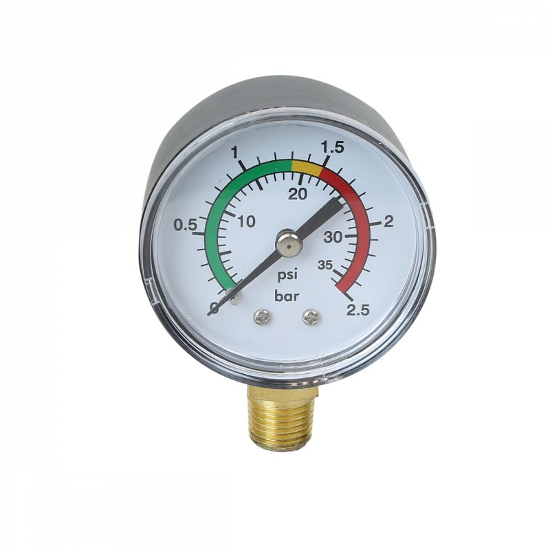 Manomètre pour filtre - 0 - 2,5 bars
