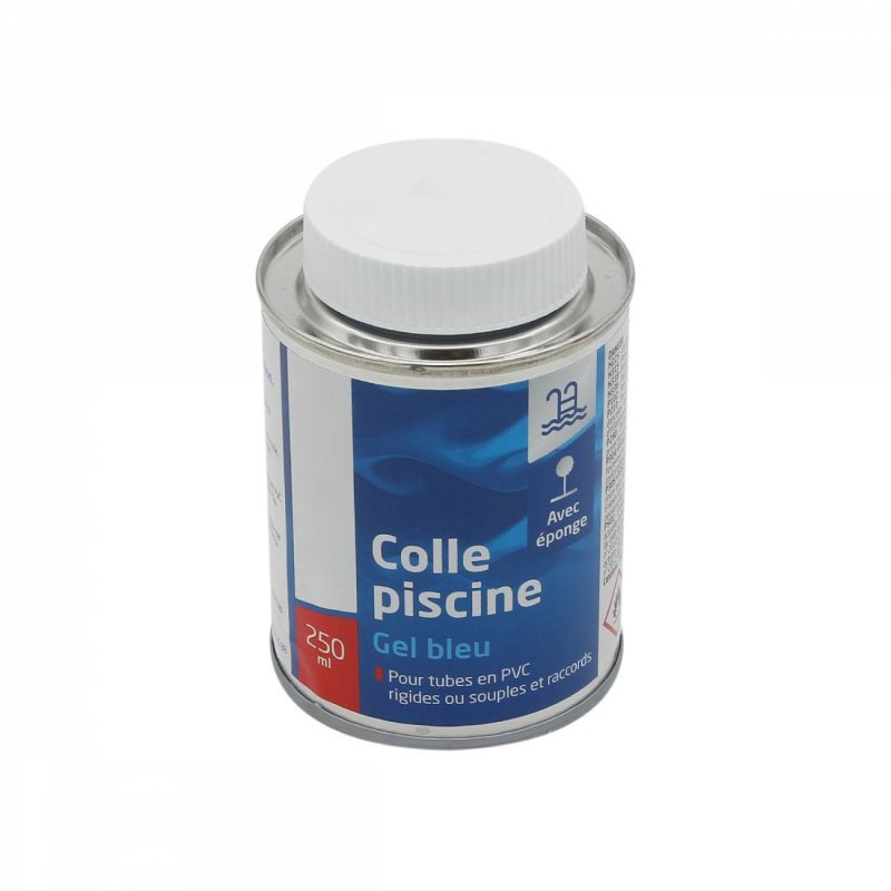 Colle piscine avec éponge - Gel bleu - 250 ml