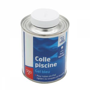 Colle piscine avec éponge - Gel bleu - 500 ml