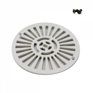 Grille bonde de fond pour piscine béton + vis - Ø 17.5 cm - ASTRAL