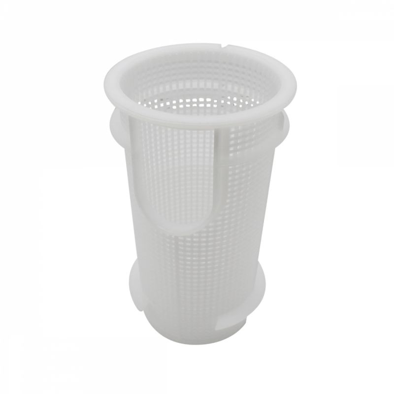 Panier préfiltre rond pour pompe - Diam 15 cm - Blanc