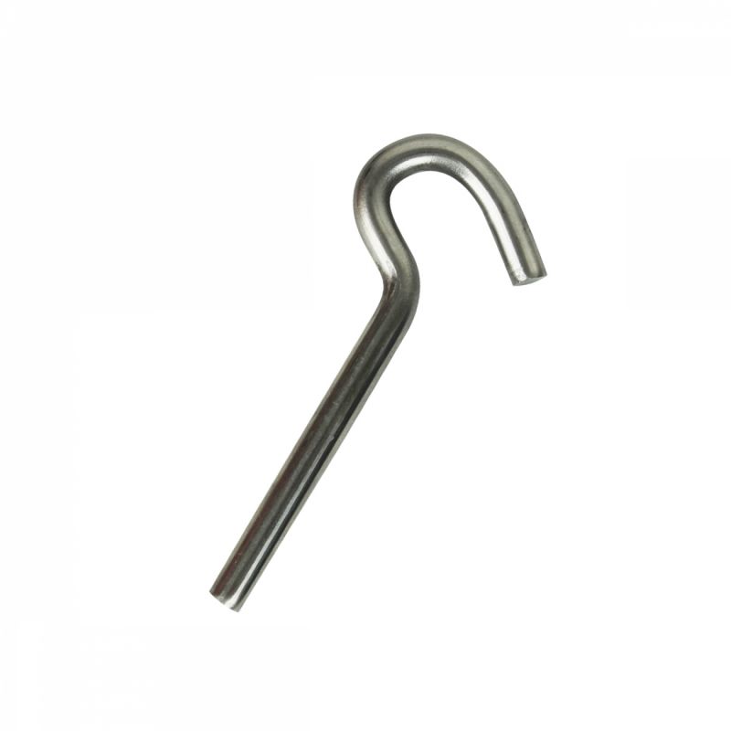 Lot de 10 pitons P évolution en inox - 7.5 cm