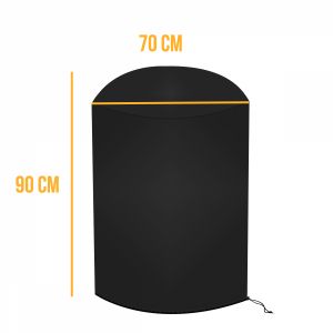 77 x 90 cm Housse de protection pour barbecue Bâche BBQ Exterieur  Protection