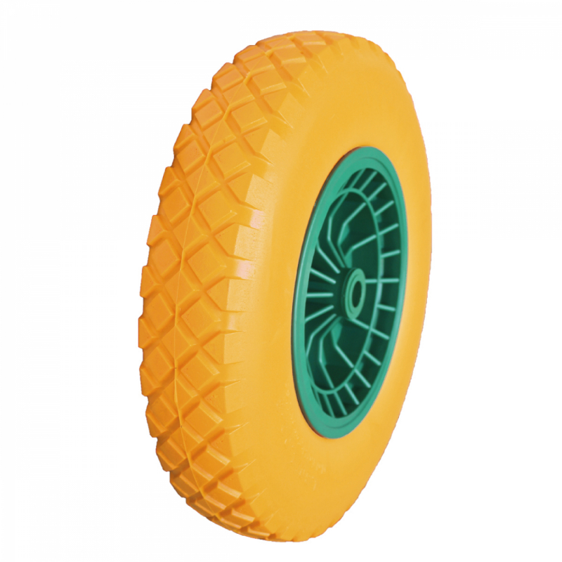 Roue increvable sans axe pour brouette - 4.8 / 4.00-8