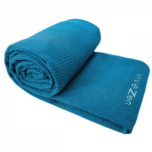Serviette de Yoga - 63 x 180 cm - Bleu