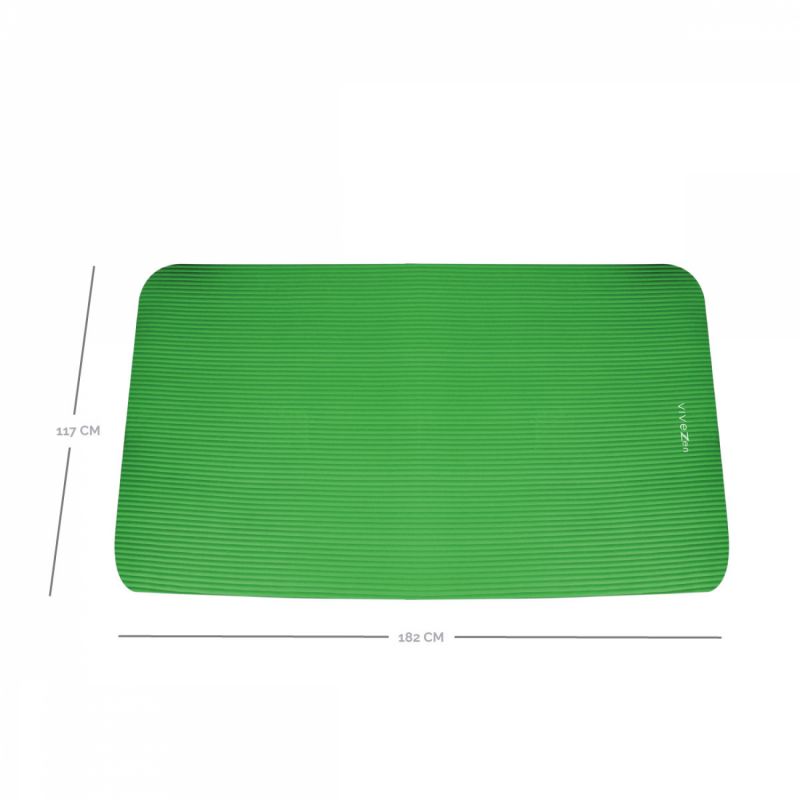 Tapis de Yoga - 182 x 117 cm - Vert