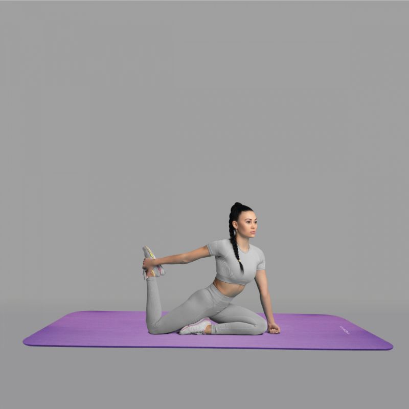Tapis de Yoga - 182 x 117 cm - Violet