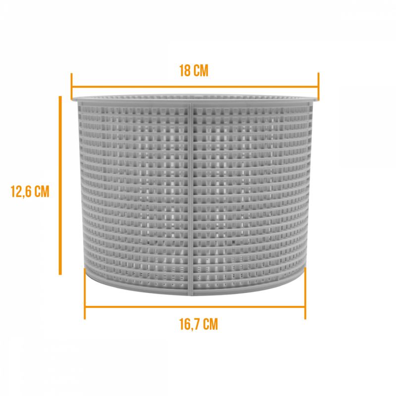 Panier pour skimmer avec anse intégrée - Ø 18 cm - SPX1082CA - HAYWARD