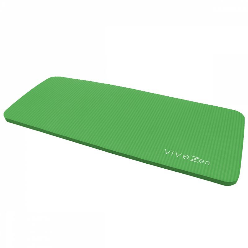 Tapis de yoga pour genoux - 60 x 25 cm - Vert