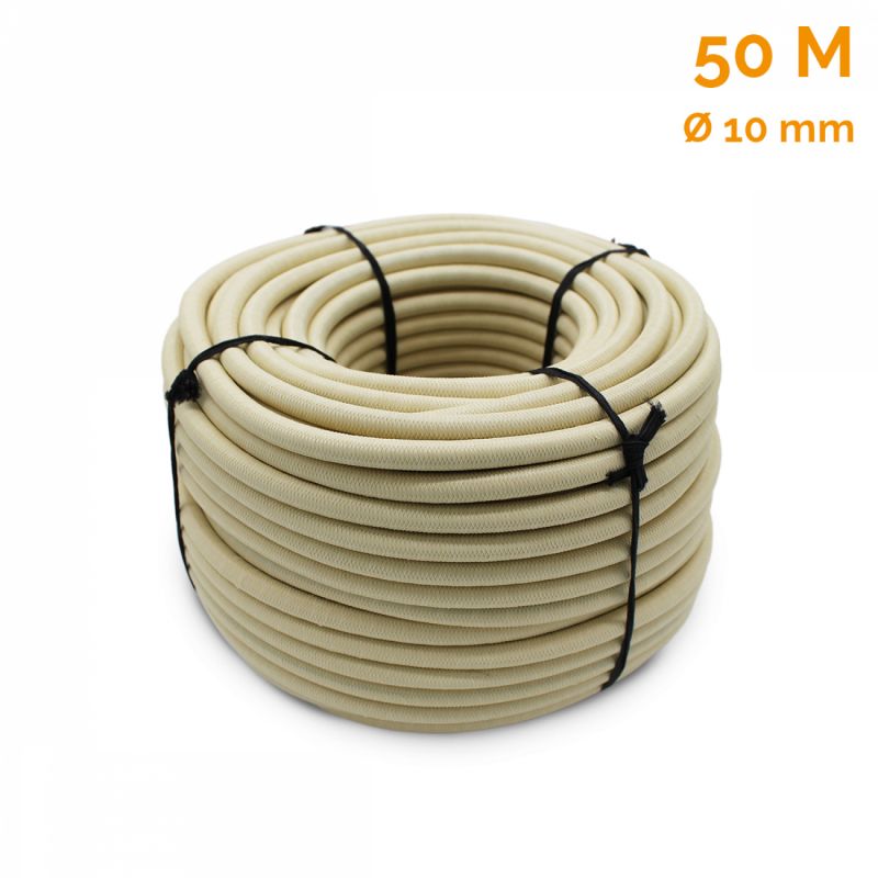 Rouleau de tendeur - 50 mètres x 10 mm - Beige