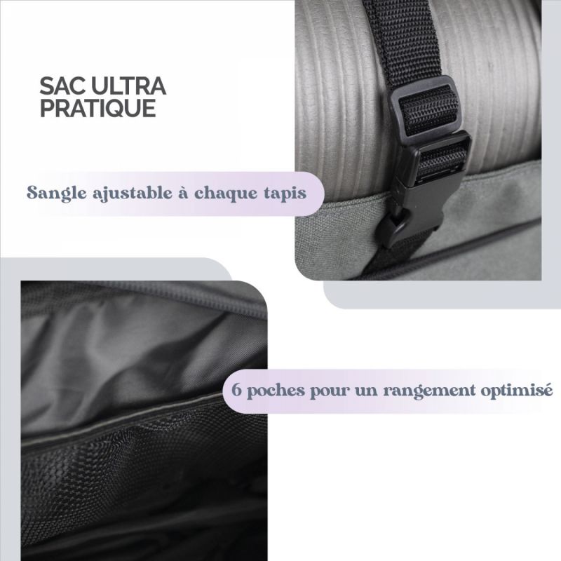 Sac de yoga - Gris