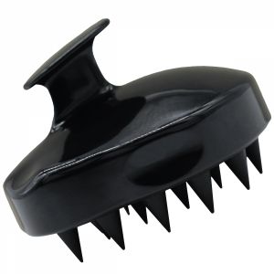 Brosse de massage pour cuir chevelu - Noir