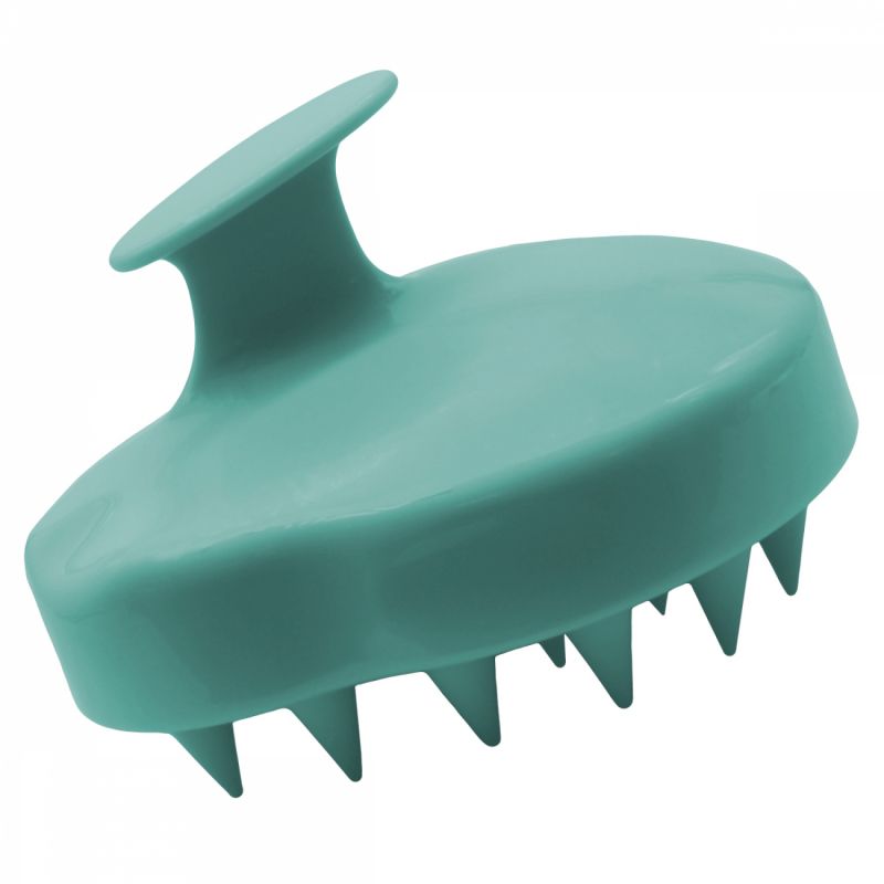 Brosse de massage pour cuir chevelu - Vert