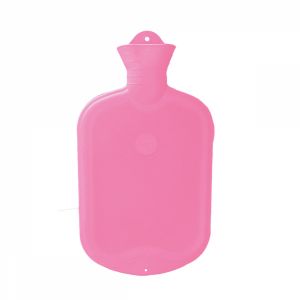 Bouillotte en caoutchouc - 2 L - Rose