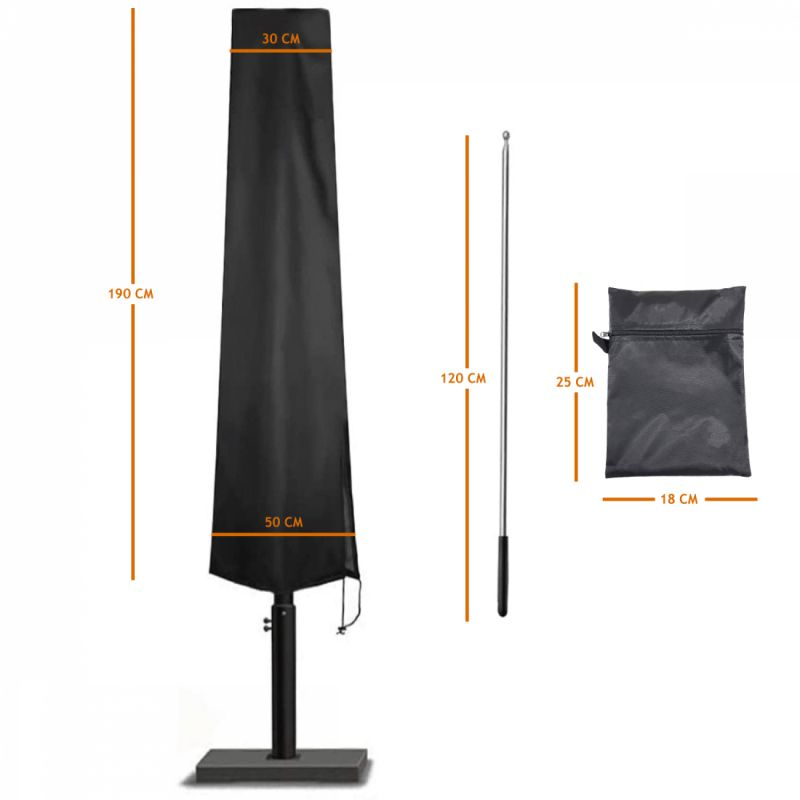 Housse de protection pour parasol - 190 cm