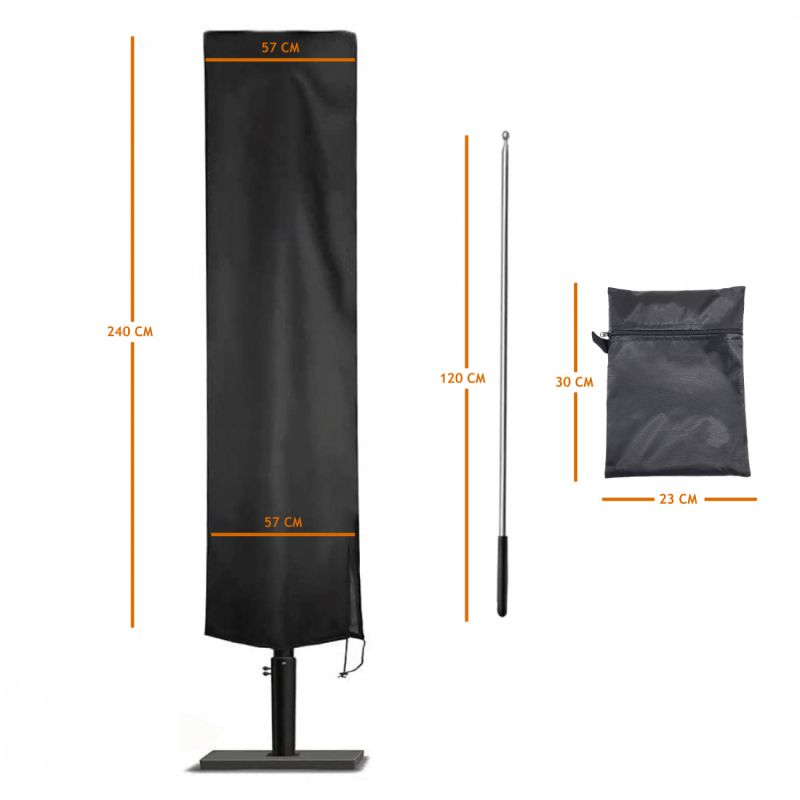 Housse de protection pour parasol - 240 cm
