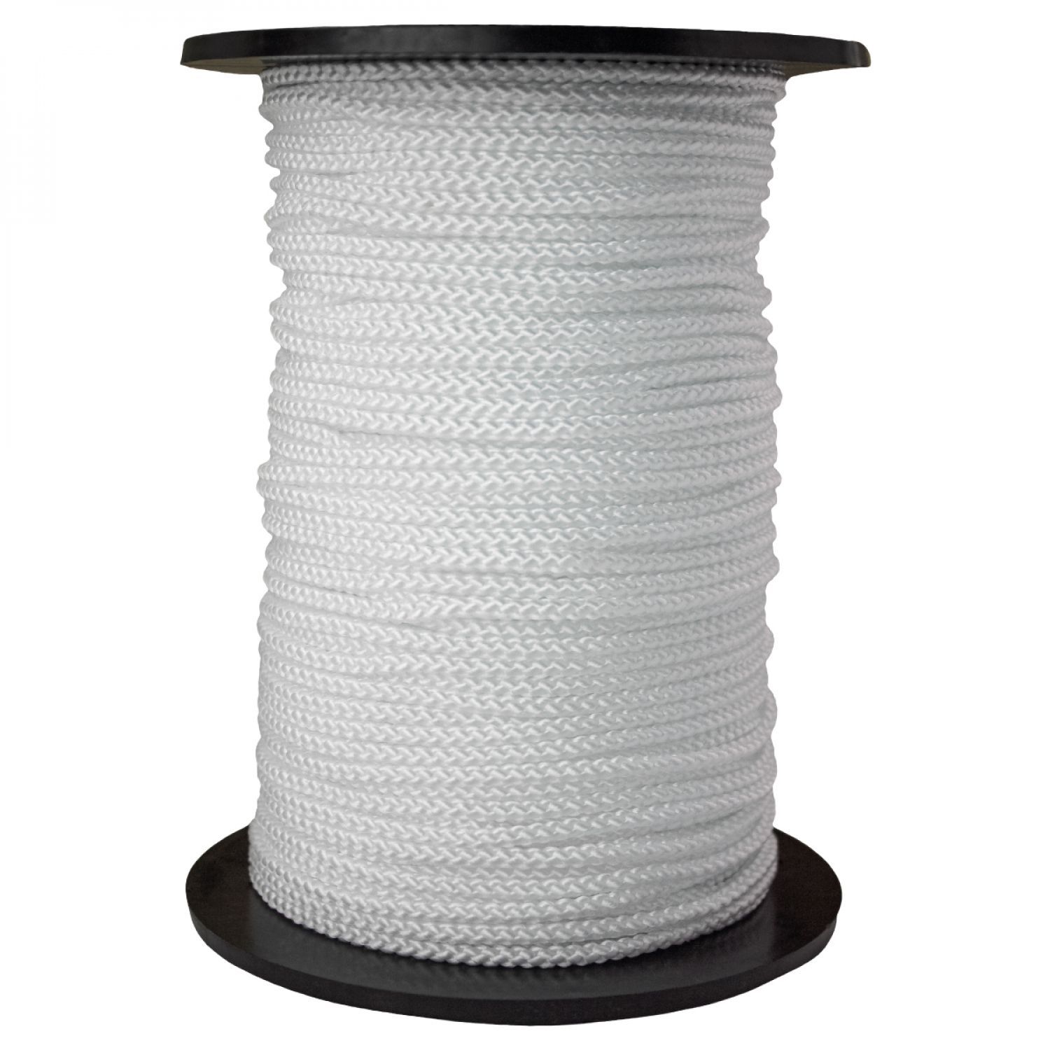 Corde De Bateau Polypropylène 8 Mm X 25 M - Blanche, Résistante à L'eau - Pour Amarrage, Camping, Travaux