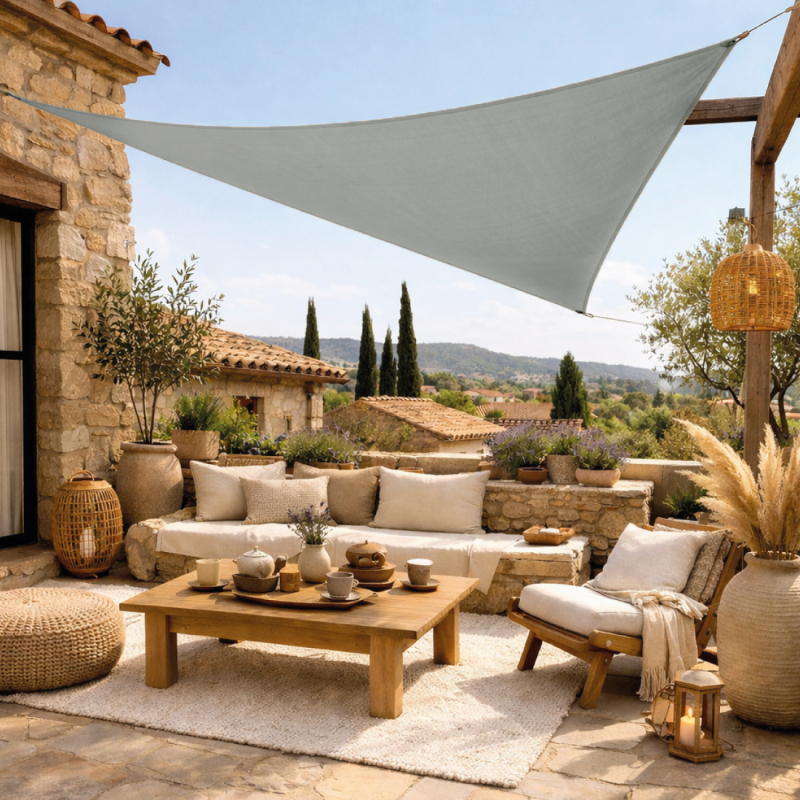 Voiled'ombragetriangulaire-5x5x5m-Gris