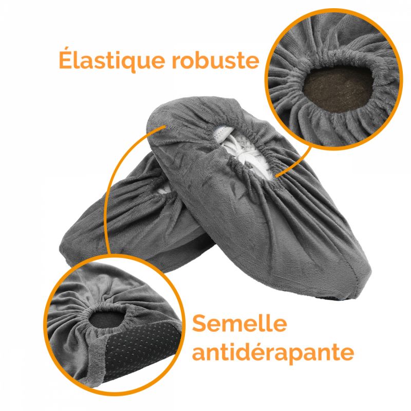 Surchaussures antidérapantes avec semelles