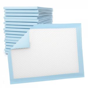 Lot de 50 alèses jetables - 40 x 60 cm - Bleu