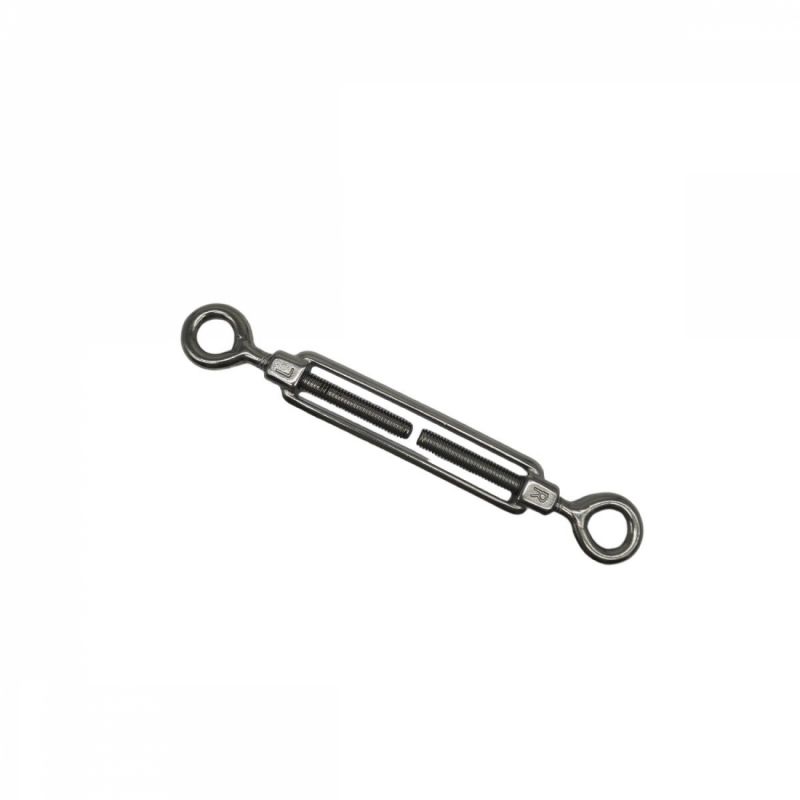 Lot de 5 tendeurs de fil en acier - Double oeillets - M6