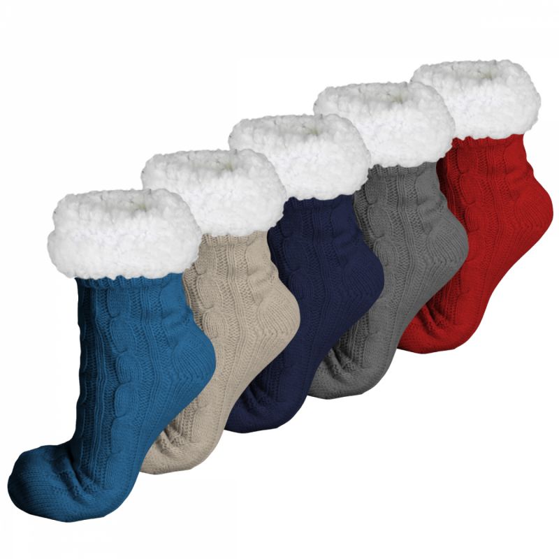 Chaussettes polaires - Taille 40-45 - Bleu marine