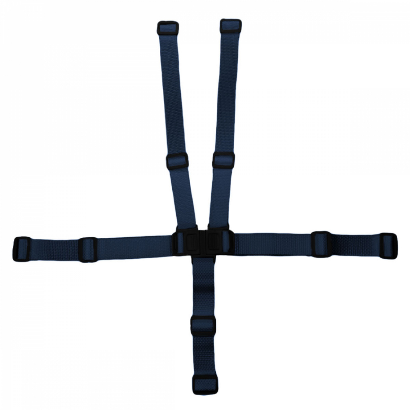 Lot de 2 harnais de sécurité pour chaise haute Ptit - Bleu
