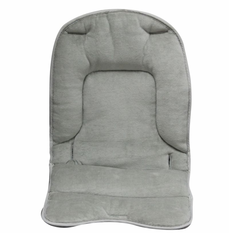 Lot de 2 coussins de confort pour chaise haute Ptit - Gris souris