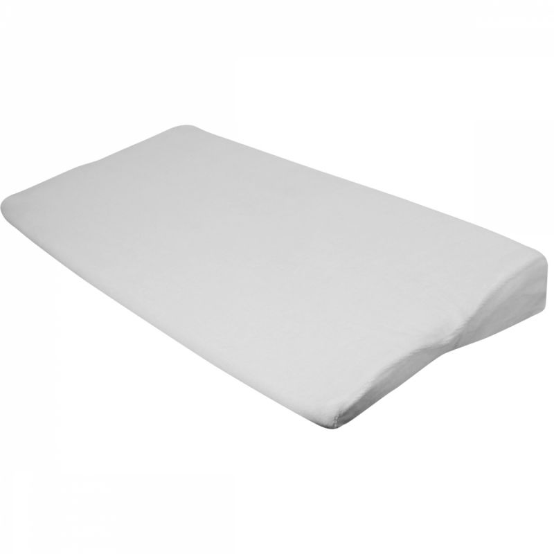 Lot de 2 housses pour plan incliné 60 x 30 x 6 cm - Blanc